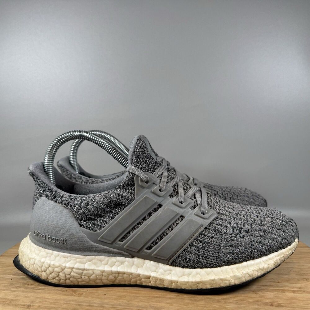 Adidas UltraBoost‎ 4.0 Grey White Womens 7 (Men’s 5.5) Sneakers Shoes F36156